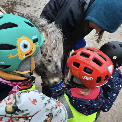 Beim Reiten