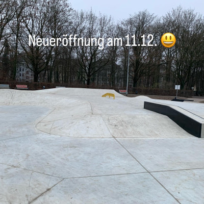 Die Skaterbahn ist eröffnet!